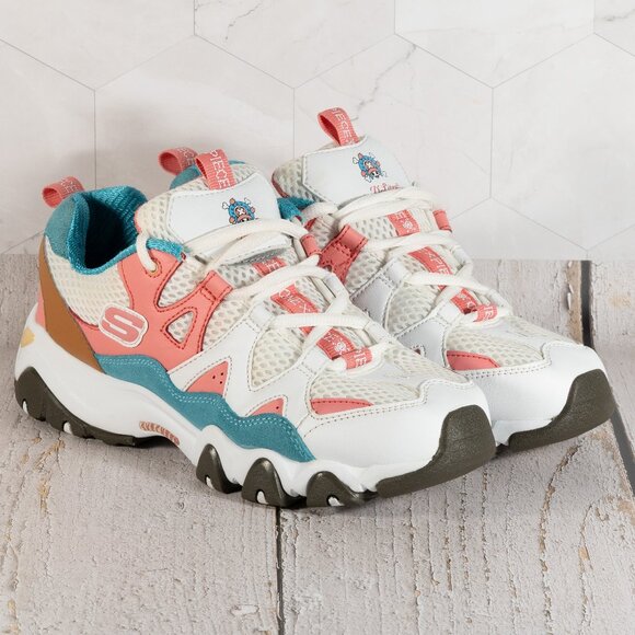 Skechers D'Lites 2 One Piece Women's Sneakers Luffy Limited Edition Size 8 - Picture 1 of 13